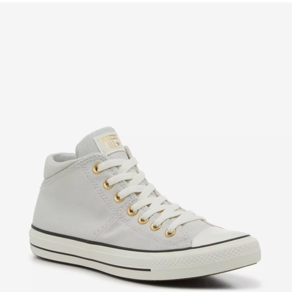 Converse Women's Chuck Taylor All Star Madison Mid Sneakers Fossilized Size 8